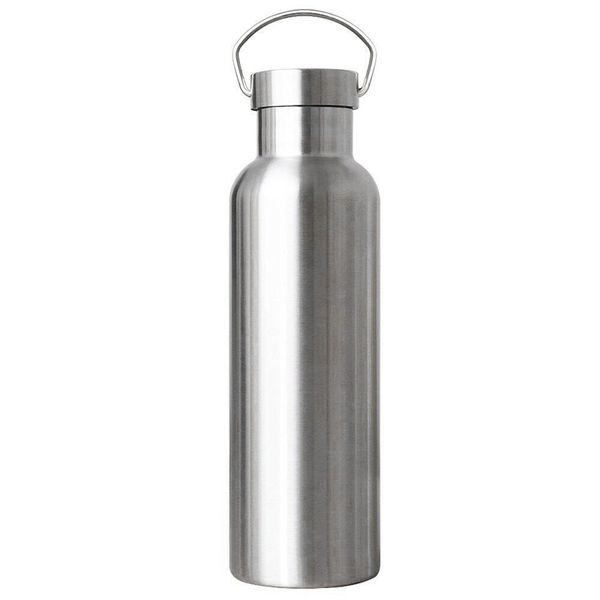 stainless steel water bottle - vacuum insulated double-walled stainless steel flask travel mug, 500ml and cold drinks other dinnerware