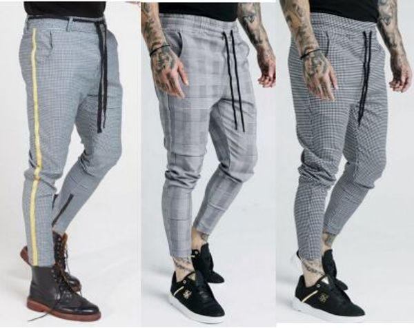 men's long casual sport pants slim fit plaid trousers running joggers sweatpants and comfortable, Black
men's long casual sport pants slim fit plaid trousers running joggers sweatpants and comfortable, Black