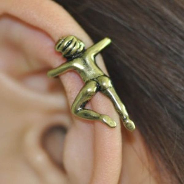 fashionable beautiful no ear hole personality jewelry climb villain ear clip on earring two colors wholesale, Silver
fashionable beautiful no ear hole personality jewelry climb villain ear clip on earring two colors wholesale, Silver