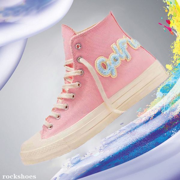 классический гольф le fleur x chuck 70 1970-х годов all star skateborad shoes new men women canvas sneaker glf high pink повседневная обувь, Black
классический гольф le fleur x chuck 70 1970-х годов all star skateborad shoes new men women canvas sneaker glf high pink повседневная обувь, Black
