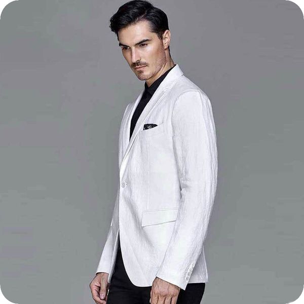 latest designs linen white men suits for wedding suits groom wedding tuxedos man blazer 2piece coat pants terno masculino costume homme, Black;gray
latest designs linen white men suits for wedding suits groom wedding tuxedos man blazer 2piece coat pants terno masculino costume homme, Black;gray