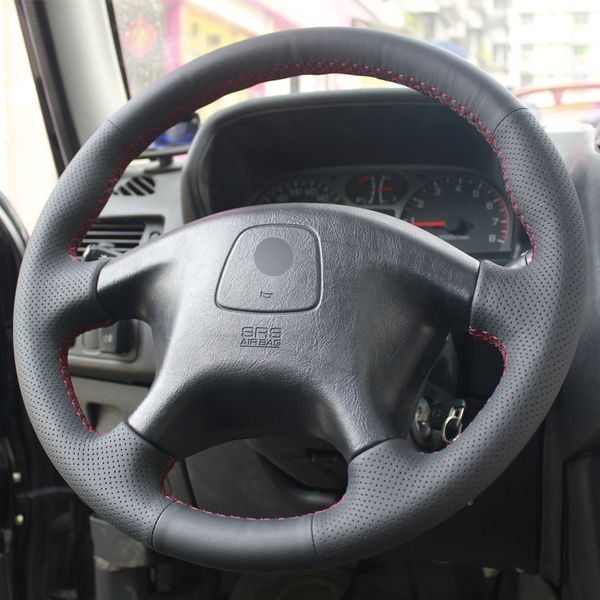 black leather hand-stitched car steering wheel cover for mitsubishi pajero old mitsubishi pajero sport
black leather hand-stitched car steering wheel cover for mitsubishi pajero old mitsubishi pajero sport