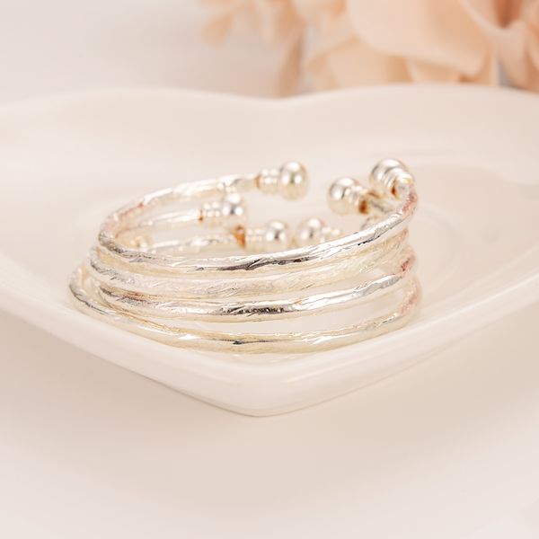 bangrui small bangle for girls/baby silver color charm beads bracelet small jewelry child party gifts, Black
bangrui small bangle for girls/baby silver color charm beads bracelet small jewelry child party gifts, Black