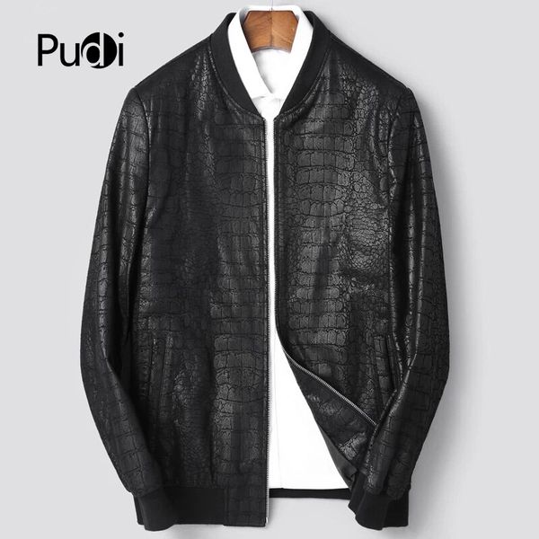 pudi mt833 2019 men new fashion real sheep leather jackets with collar fall winter casual outwear, Black;brown
pudi mt833 2019 men new fashion real sheep leather jackets with collar fall winter casual outwear, Black;brown