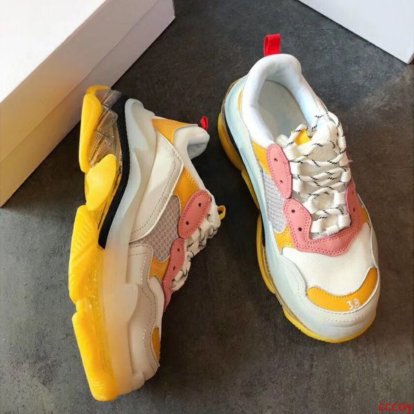 paris 17fw luxury designer triple s sneakers for women men grandpa trainer vintage navy blue orange dad shoes clear bubble bottom tennis
paris 17fw luxury designer triple s sneakers for women men grandpa trainer vintage navy blue orange dad shoes clear bubble bottom tennis