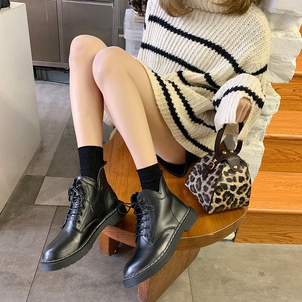 shoes white ankle boots lace up boots-women winter footwear luxury designer round toe booties ladies low rock 2019 2020 rubber, Black
shoes white ankle boots lace up boots-women winter footwear luxury designer round toe booties ladies low rock 2019 2020 rubber, Black