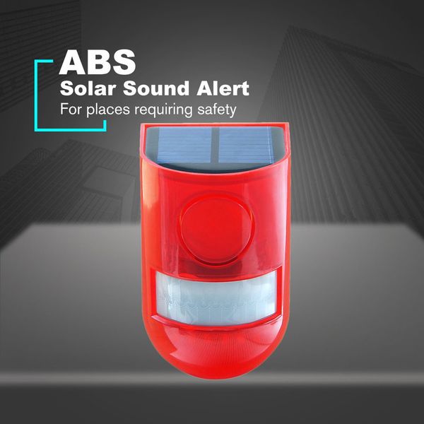 solar sound alert flash warning 110 decibels sound & light alarm motion sensor siren strobe security alarm system for farm ip65
solar sound alert flash warning 110 decibels sound & light alarm motion sensor siren strobe security alarm system for farm ip65