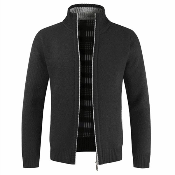 2019 autumn winter new men's jacket slim fit stand collar zipper jacket men solid cotton thick warm men, Black
2019 autumn winter new men's jacket slim fit stand collar zipper jacket men solid cotton thick warm men, Black