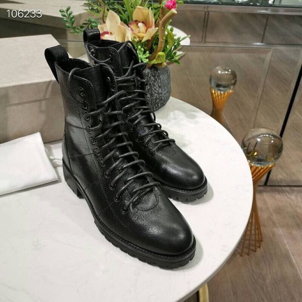 2019ankle boots fashion luxury womens designer booties classic monogram chunky heel martin boots women desert boots shoes size tape box34-41, Black 
2019ankle boots fashion luxury womens designer booties classic monogram chunky heel martin boots women desert boots shoes size tape box34-41, Black