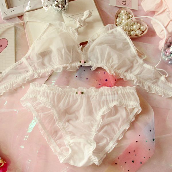 cute thin embroidery gathered large size bra & panties set sweet teen girls underwear japanese light pink lingerie suit, Red;black
cute thin embroidery gathered large size bra & panties set sweet teen girls underwear japanese light pink lingerie suit, Red;black
