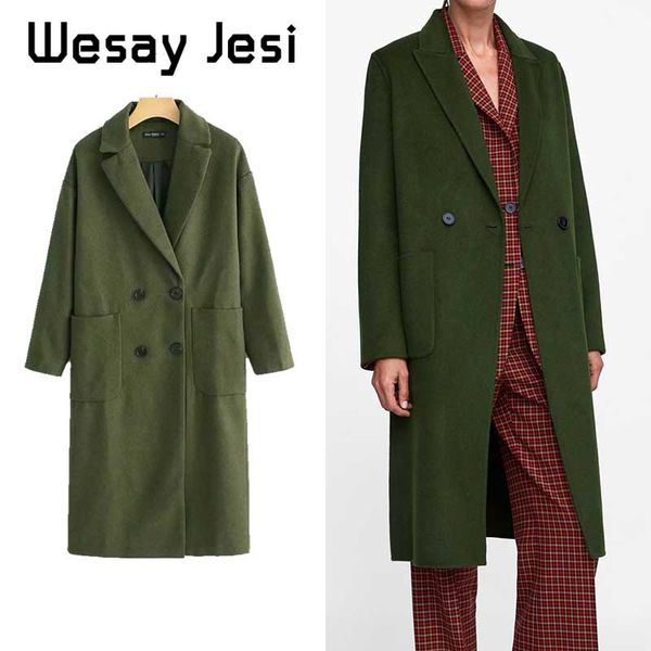 2019 women woolen coat female mid-long new korean temperament women's woolen coat autumn winter chic jacket clothes, Black
2019 women woolen coat female mid-long new korean temperament women's woolen coat autumn winter chic jacket clothes, Black