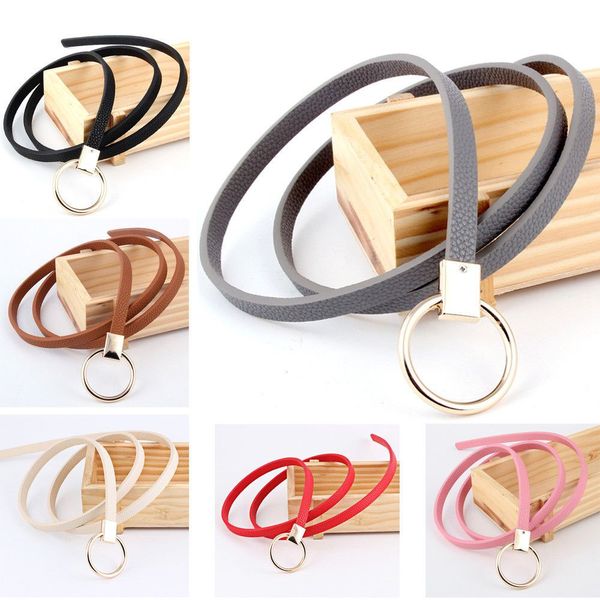 thin pu leather belt female red brown black white yellow waist belts women dress strap cinturon mujer cinto feminino cinturones, Black;brown
thin pu leather belt female red brown black white yellow waist belts women dress strap cinturon mujer cinto feminino cinturones, Black;brown