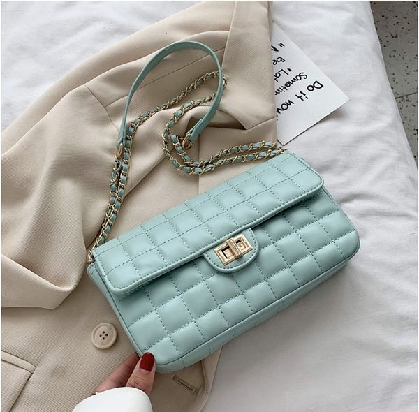 new green lattice bag flap pu leather handbags purse for women casual bag ladies crossbody shoulder bags girls phone bags bolsos
new green lattice bag flap pu leather handbags purse for women casual bag ladies crossbody shoulder bags girls phone bags bolsos
