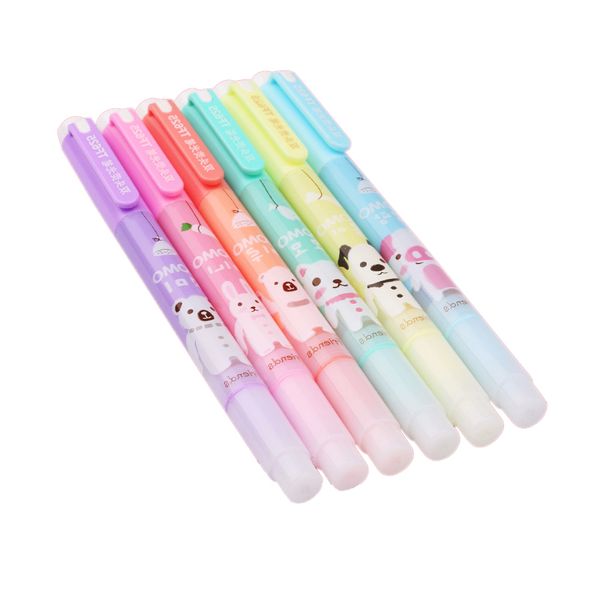 6 pcs/lot 2017 new cartoon cute creative focus stud highlighter marker pen marker office school supplies baby gift, Black;red
6 pcs/lot 2017 new cartoon cute creative focus stud highlighter marker pen marker office school supplies baby gift, Black;red
