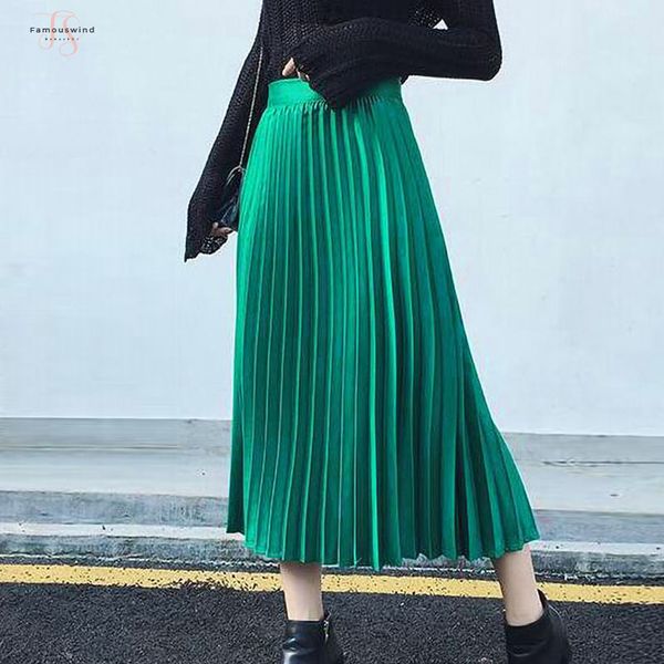 spring autumn womens high waist pleated fashion solid color a-line half length elastic skirt promotions lady black pink grey
spring autumn womens high waist pleated fashion solid color a-line half length elastic skirt promotions lady black pink grey