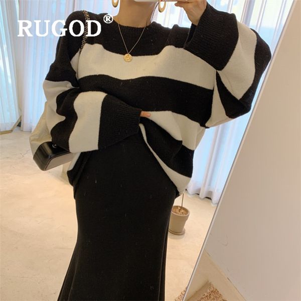 rugod sweater dress contrast color winter for women elegant knitwear stripe plus size women korean style fashion 2019, Black;gray
rugod sweater dress contrast color winter for women elegant knitwear stripe plus size women korean style fashion 2019, Black;gray