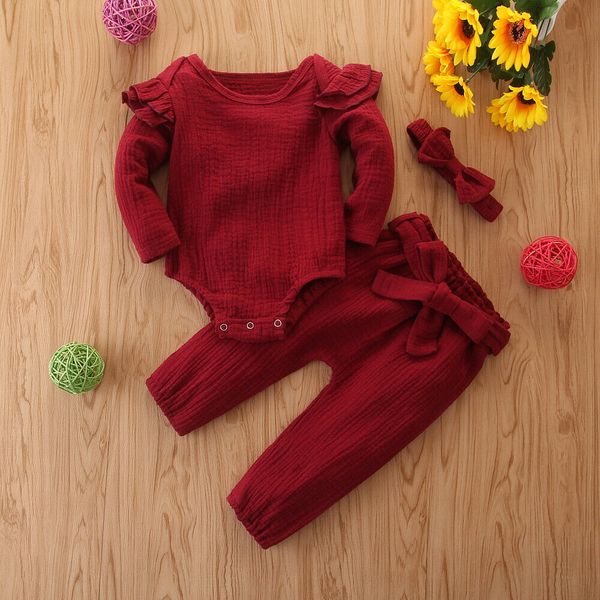 новорожденный baby boy девушки одевают наборы 3шта рождественских подарки сплошной с длинным рукавом romper брюки оголовья техника наборов, White
новорожденный baby boy девушки одевают наборы 3шта рождественских подарки сплошной с длинным рукавом romper брюки оголовья техника наборов, White
