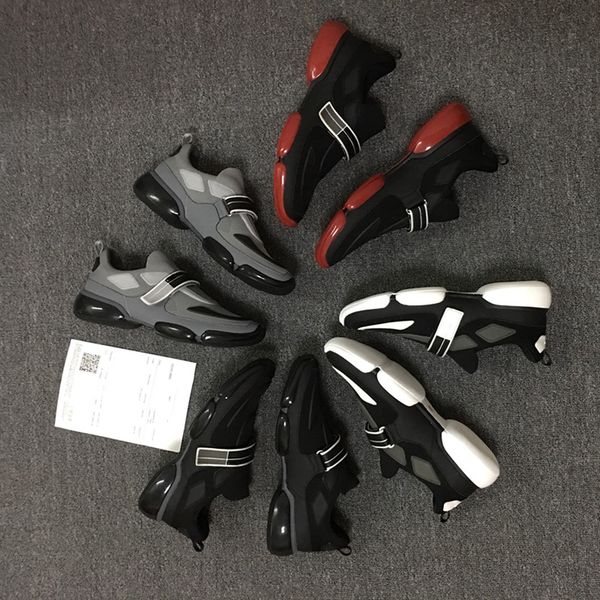 Cloudbust Sneaker 2019 Black Red Patchwork Casual Shoes Designer Men Women Cloudbust Shoes Des Chaussures Flat Sneaker Loop Strap Style
Cloudbust Sneaker 2019 Black Red Patchwork Casual Shoes Designer Men Women Cloudbust Shoes Des Chaussures Flat Sneaker Loop Strap Style