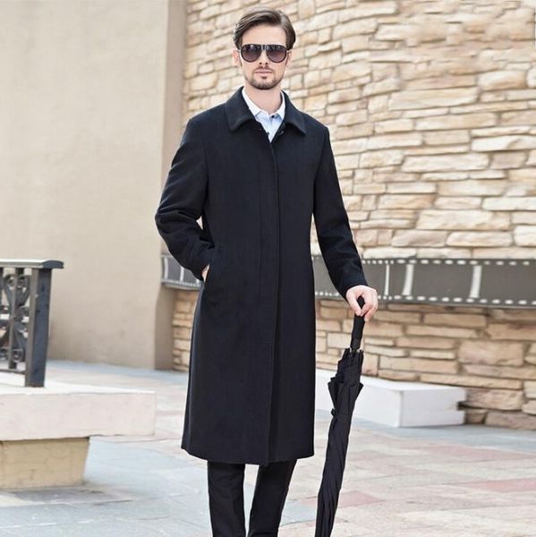 2020 new mens wool trench fashion long coat autumn winter double-breasted windproof slim jackets men plus size clothes, Tan;black
2020 new mens wool trench fashion long coat autumn winter double-breasted windproof slim jackets men plus size clothes, Tan;black