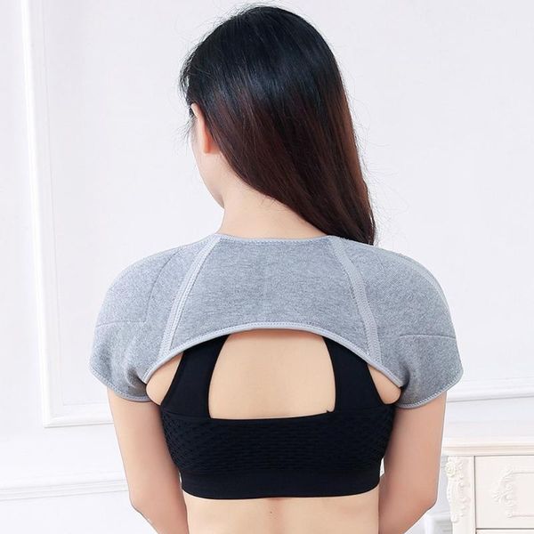 breathable shoulder support bamboo charcoal fiber warm shoulder posture correction brace joint care protector, Black;blue
breathable shoulder support bamboo charcoal fiber warm shoulder posture correction brace joint care protector, Black;blue