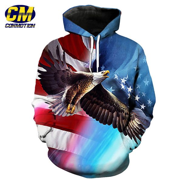 eagle american flag print funny blue hooded sweatshirt fashion pullover us size, Black
eagle american flag print funny blue hooded sweatshirt fashion pullover us size, Black