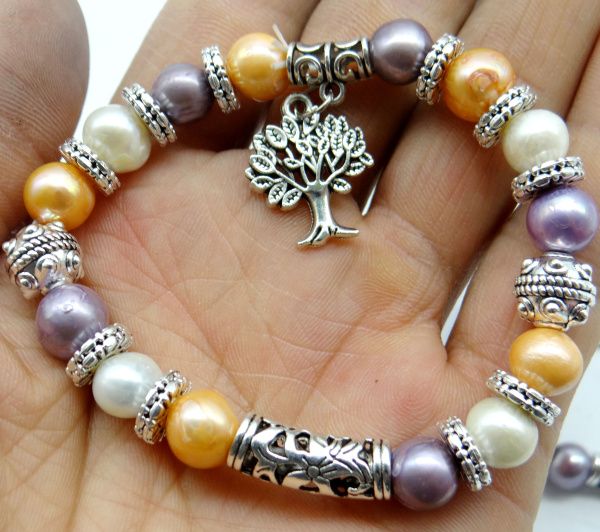 fashion retro color freshwater pearls bangle real natural pearl bracelet for women wedding fine hand made jewellery bracelet a21, Golden;silver
fashion retro color freshwater pearls bangle real natural pearl bracelet for women wedding fine hand made jewellery bracelet a21, Golden;silver