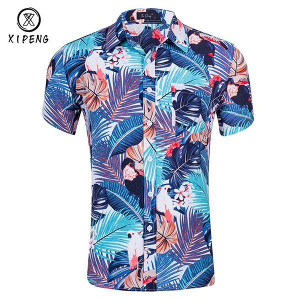 hawaiian shirts men's tropical leaves print beach shirt 2020 summer shorts sleeve vacation clothing chemise hawaiienne homme 2xl, White;black
hawaiian shirts men's tropical leaves print beach shirt 2020 summer shorts sleeve vacation clothing chemise hawaiienne homme 2xl, White;black