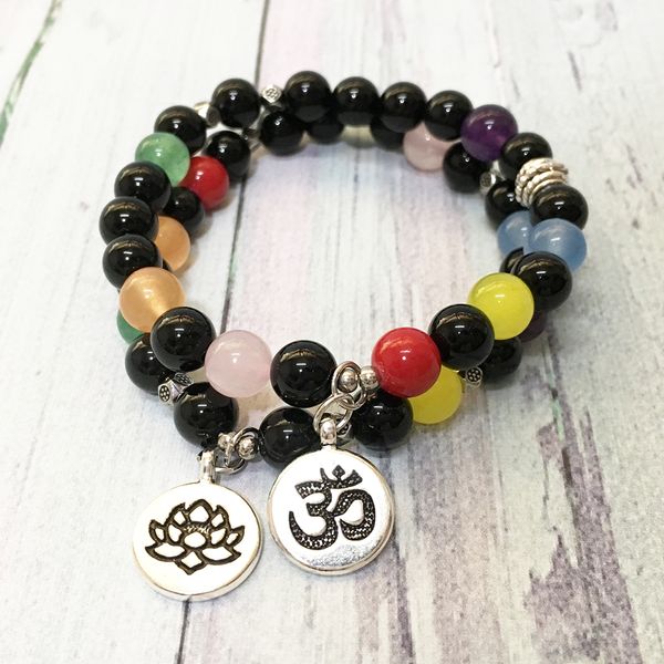 mg0563 новый дизайн 7 чакра mala yoga браслетом grade черный оникс женского духовный браслет лотос ом браслет шарм energy, Black
mg0563 новый дизайн 7 чакра mala yoga браслетом grade черный оникс женского духовный браслет лотос ом браслет шарм energy, Black