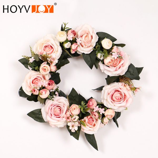 hoyvjoy spring decoration big rose garland hristmas wreath decorations rose wreath 40cm romantic and warm home decor
hoyvjoy spring decoration big rose garland hristmas wreath decorations rose wreath 40cm romantic and warm home decor