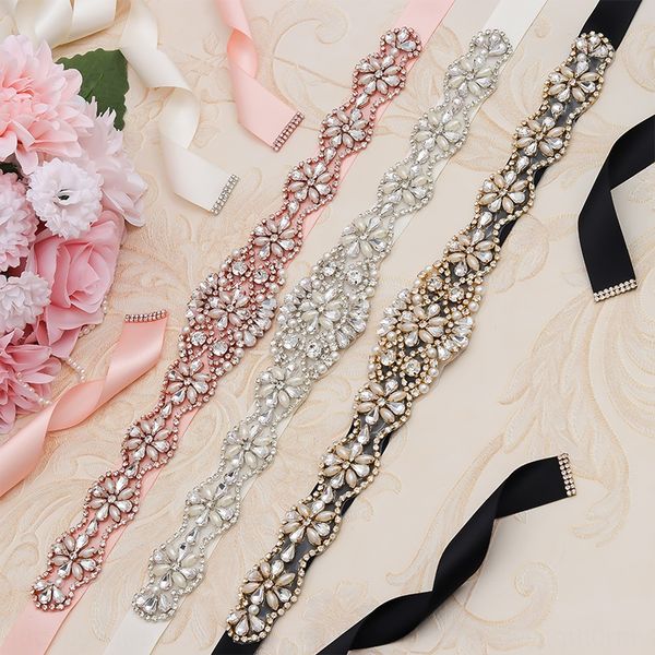 handmade bride beltsilver gold rose gold pearl waist accessories rhinestone dress rhinestone seal bridesmaid dress belt accessories, Black;brown
handmade bride beltsilver gold rose gold pearl waist accessories rhinestone dress rhinestone seal bridesmaid dress belt accessories, Black;brown