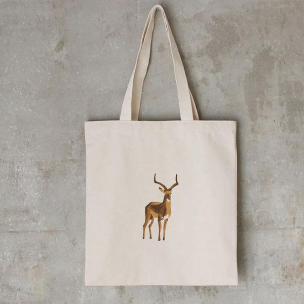 deer print painting art creative shopping bags canvas storage bags women handbag reusable folding grocery eco tote literary
deer print painting art creative shopping bags canvas storage bags women handbag reusable folding grocery eco tote literary