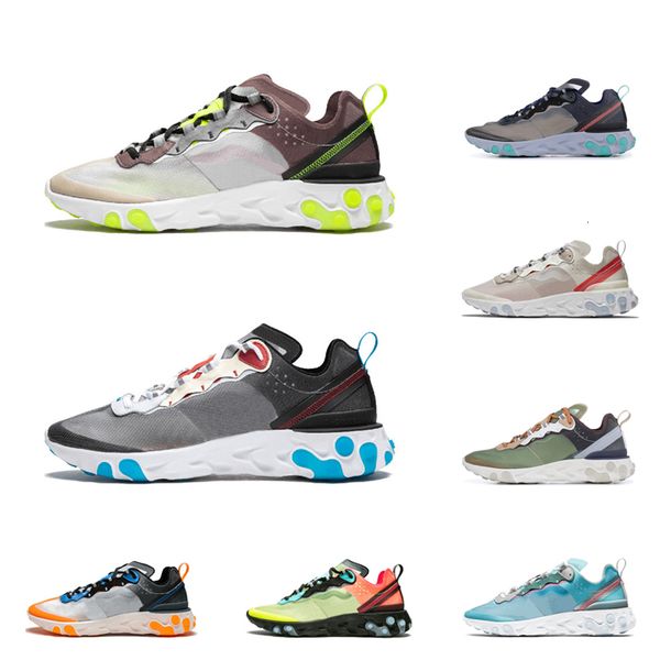 react element 87 designer men women running shoes desert sand dark grey royal tint breathable sports sneakers size 36-45 
react element 87 designer men women running shoes desert sand dark grey royal tint breathable sports sneakers size 36-45