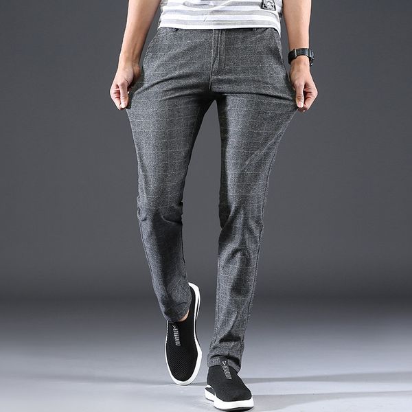 2 color classic men's solid color casual pants business fashion regular fit stretch black grey cotton trousers male 38
2 color classic men's solid color casual pants business fashion regular fit stretch black grey cotton trousers male 38