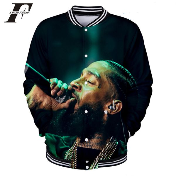 2019 bts nipsey hussle 3d baseball jacket bomer jacket men uniform pattern suitable hit hop baseball uniform female fans clothes, Black;brown
2019 bts nipsey hussle 3d baseball jacket bomer jacket men uniform pattern suitable hit hop baseball uniform female fans clothes, Black;brown