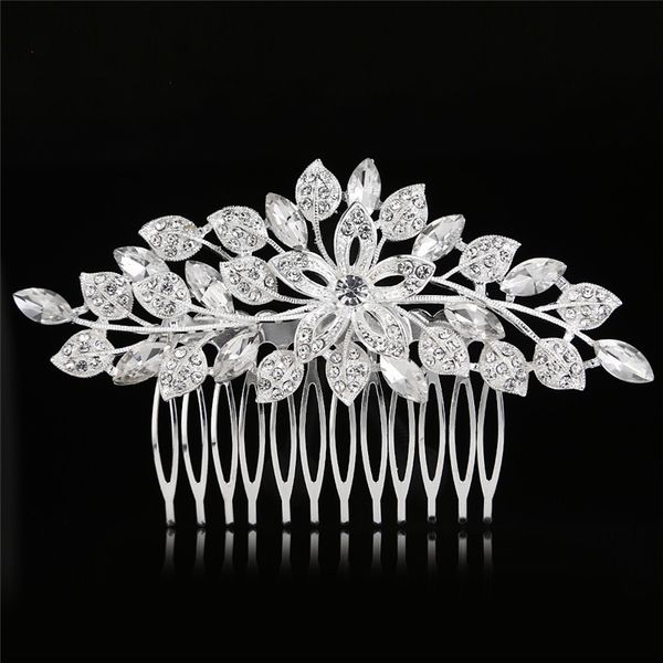 элегантный серебряный горный хрусталь женщины свадебный гребень для волос кристалл цветок свадебные аксессуары для волос ювелирные изделия д, Golden;white
элегантный серебряный горный хрусталь женщины свадебный гребень для волос кристалл цветок свадебные аксессуары для волос ювелирные изделия д, Golden;white