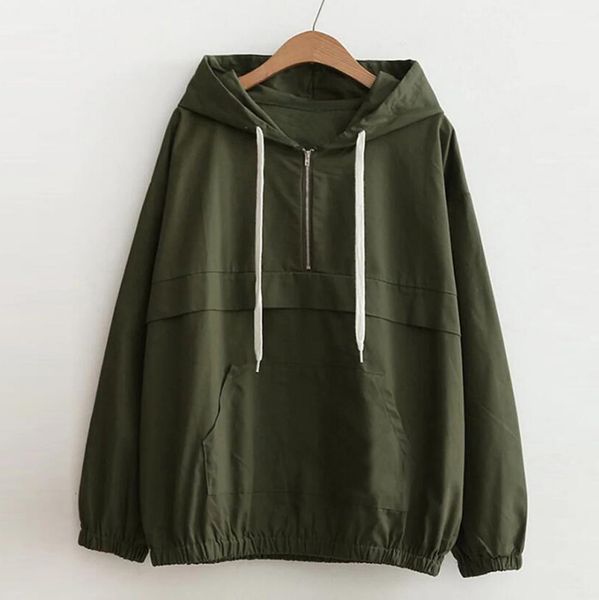 women army green hoodies sweatshirt women long sleeve hooded sweatshirt zipper pockets sport hoodies women blouse bluzy damskie, Black
women army green hoodies sweatshirt women long sleeve hooded sweatshirt zipper pockets sport hoodies women blouse bluzy damskie, Black