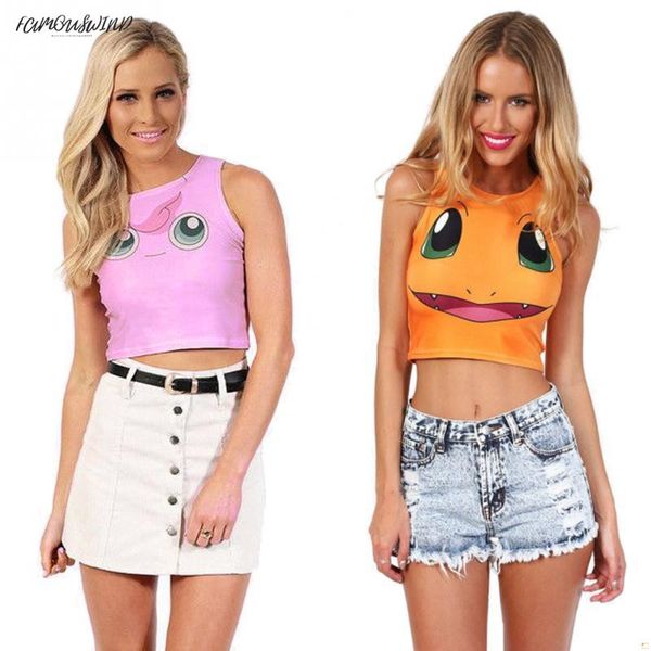 fresh fashion girls симпатичные bulbasaur / jigglypuff / pikachu sweet japan 3d мультфильм майка digimon без рукавов сексуальный жилет без р, White
fresh fashion girls симпатичные bulbasaur / jigglypuff / pikachu sweet japan 3d мультфильм майка digimon без рукавов сексуальный жилет без р, White