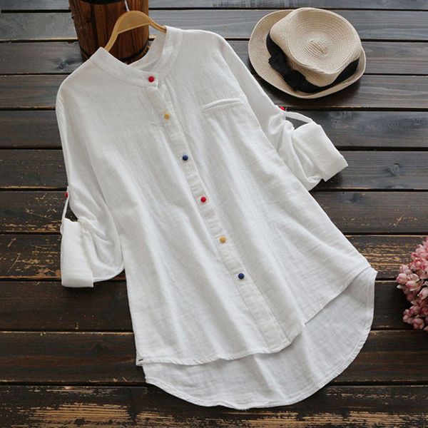women autumn women loose button v neck long sleeve blouse shirt ladies blouses office lady blouses shirts female, White
women autumn women loose button v neck long sleeve blouse shirt ladies blouses office lady blouses shirts female, White