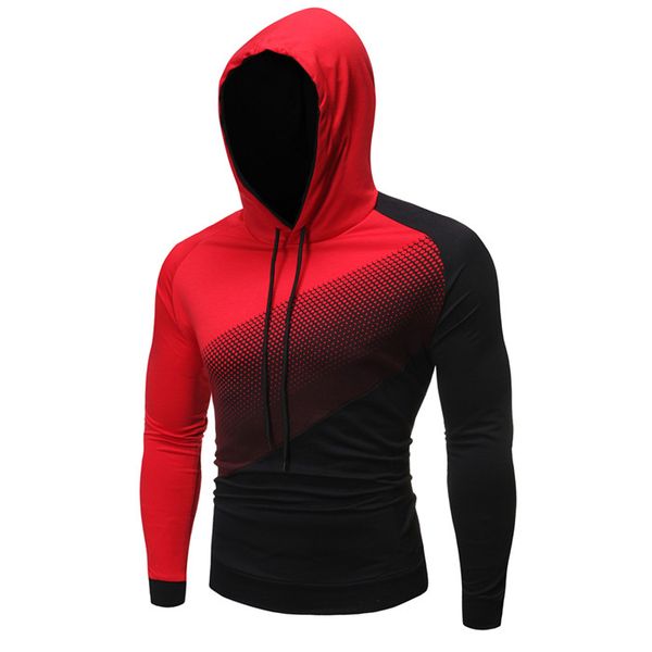 men causal long sleeve hoodies fashion contrast color patchwork mens slim sweatshirts spring fall man skateboard men clothing, Black
men causal long sleeve hoodies fashion contrast color patchwork mens slim sweatshirts spring fall man skateboard men clothing, Black