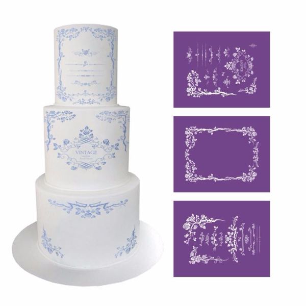 elegant flower lace stencil for cake design fondant wedding cake mesh stencil lace mold fabric stencils decorating baking tools
elegant flower lace stencil for cake design fondant wedding cake mesh stencil lace mold fabric stencils decorating baking tools