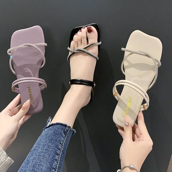 fashion womens shoes 2020 sandals suit female beige strappy heels slip-on loafers summer women's cross heeled, Black 
fashion womens shoes 2020 sandals suit female beige strappy heels slip-on loafers summer women's cross heeled, Black