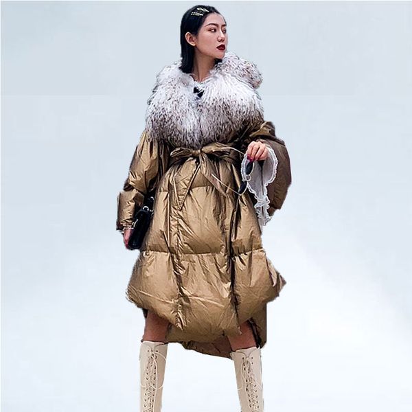 hooded duck down jacket women parka natura mongolian sheep fur long down coat women winter thick warm fur coat catwalk models, Black
hooded duck down jacket women parka natura mongolian sheep fur long down coat women winter thick warm fur coat catwalk models, Black