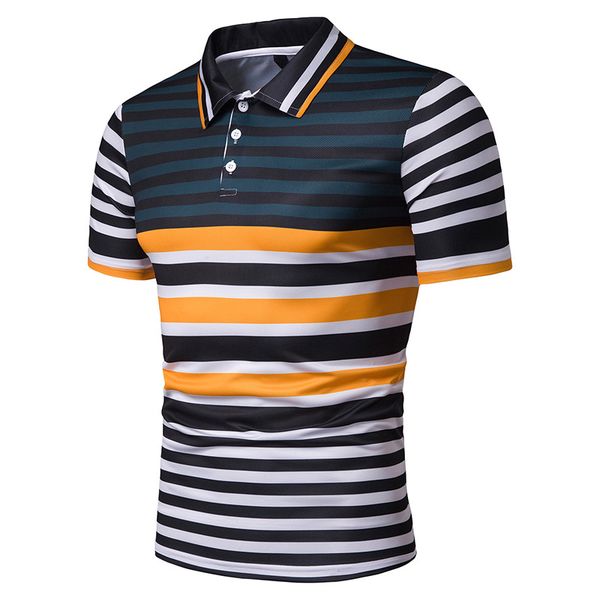 men's polos mens arrival summer short sleeved shirts contrasting color stripes male fashion slim fit, White;black
men's polos mens arrival summer short sleeved shirts contrasting color stripes male fashion slim fit, White;black
