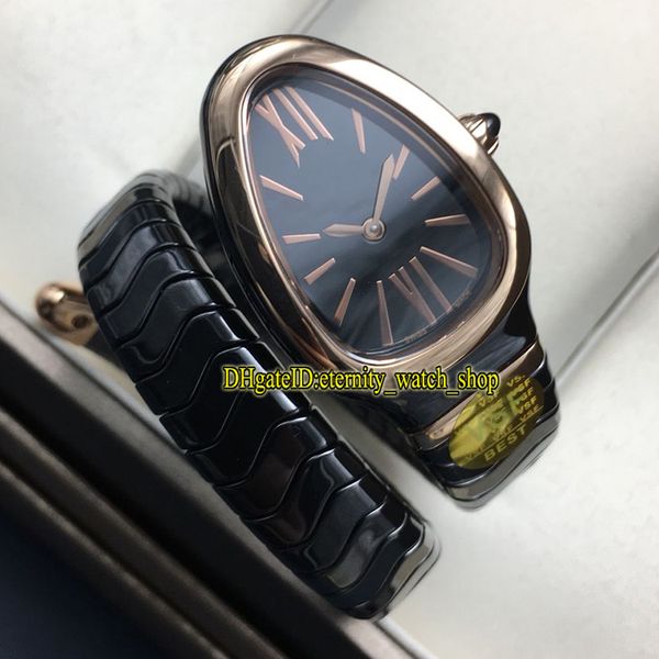 vsf v2 version serpenti spiga 102735 black dial swiss quartz movement womens watch black ceramic tubogas strap luxury designer watches, Slivery;brown
vsf v2 version serpenti spiga 102735 black dial swiss quartz movement womens watch black ceramic tubogas strap luxury designer watches, Slivery;brown