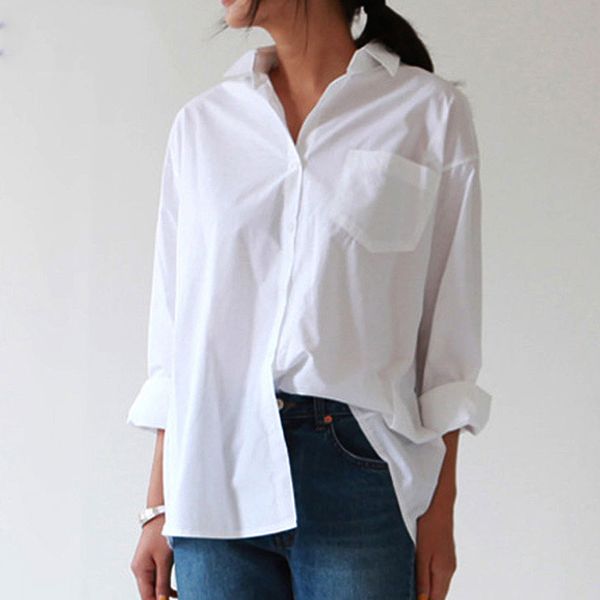 quheng women shirts 2019 autumn new fashion collar plus size blouse long sleeve buttons white shirt women streetwear cx200616
quheng women shirts 2019 autumn new fashion collar plus size blouse long sleeve buttons white shirt women streetwear cx200616