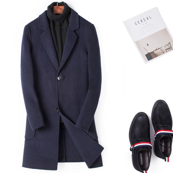 boollili 100%wool coat men spring autumn long jacket men double-sided korean coat and jacket casaco masculino, Black
boollili 100%wool coat men spring autumn long jacket men double-sided korean coat and jacket casaco masculino, Black