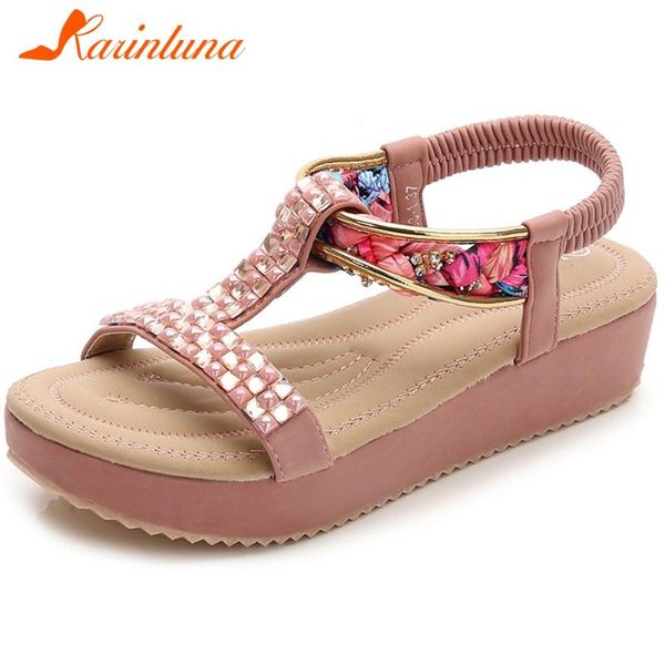 karin new design dropship wedge heels summer sandals woman shoes elastic band platform comfortable shoes women sandals, Black
karin new design dropship wedge heels summer sandals woman shoes elastic band platform comfortable shoes women sandals, Black