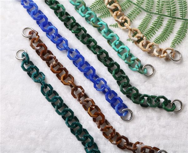 0.6 meter acrylic necklace strands parts glasses chains linked bag chains women jewelry diy accessories statements n844, Blue;slivery
0.6 meter acrylic necklace strands parts glasses chains linked bag chains women jewelry diy accessories statements n844, Blue;slivery