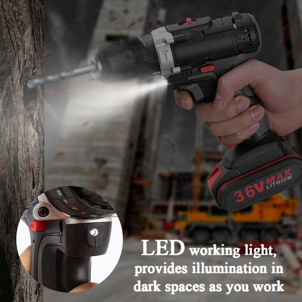 electric impact cordless drill lithium battery wireless rechargeable hand drills mini wireless power driver electric power tools
electric impact cordless drill lithium battery wireless rechargeable hand drills mini wireless power driver electric power tools