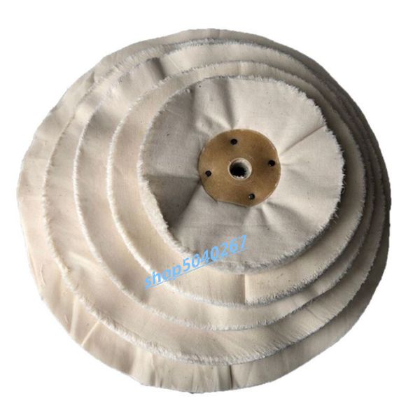 1 pc 80 layers 100-300mm white cotton lint cloth buffing wheel metal ceramic jewelry mirror polishing wheel
1 pc 80 layers 100-300mm white cotton lint cloth buffing wheel metal ceramic jewelry mirror polishing wheel